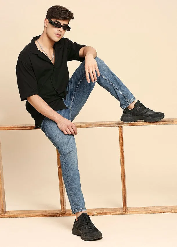Men's Blue Sleek Jeans