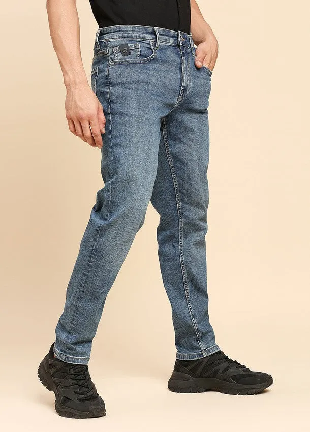 Men's Blue Sleek Jeans