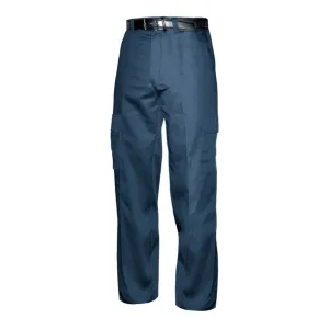 Nats Men’s Cargo Work Pants, Stain and Water Repellent, Low Rise, Flexible 63% Polyester, Cargo and Back Flap Pockets, Brass Zipper | Sizes 28-46