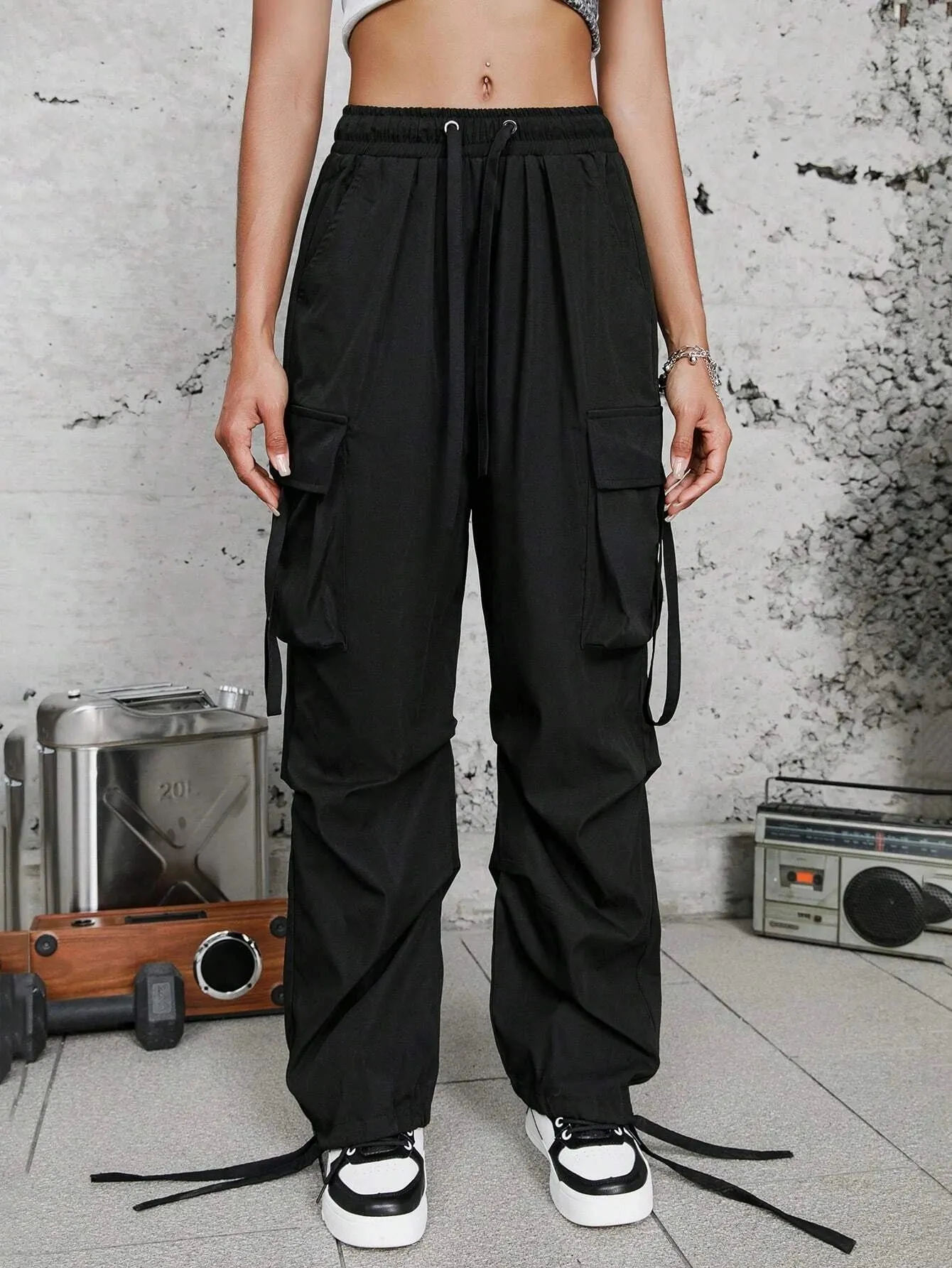 Natural Waistline Cargo Pant