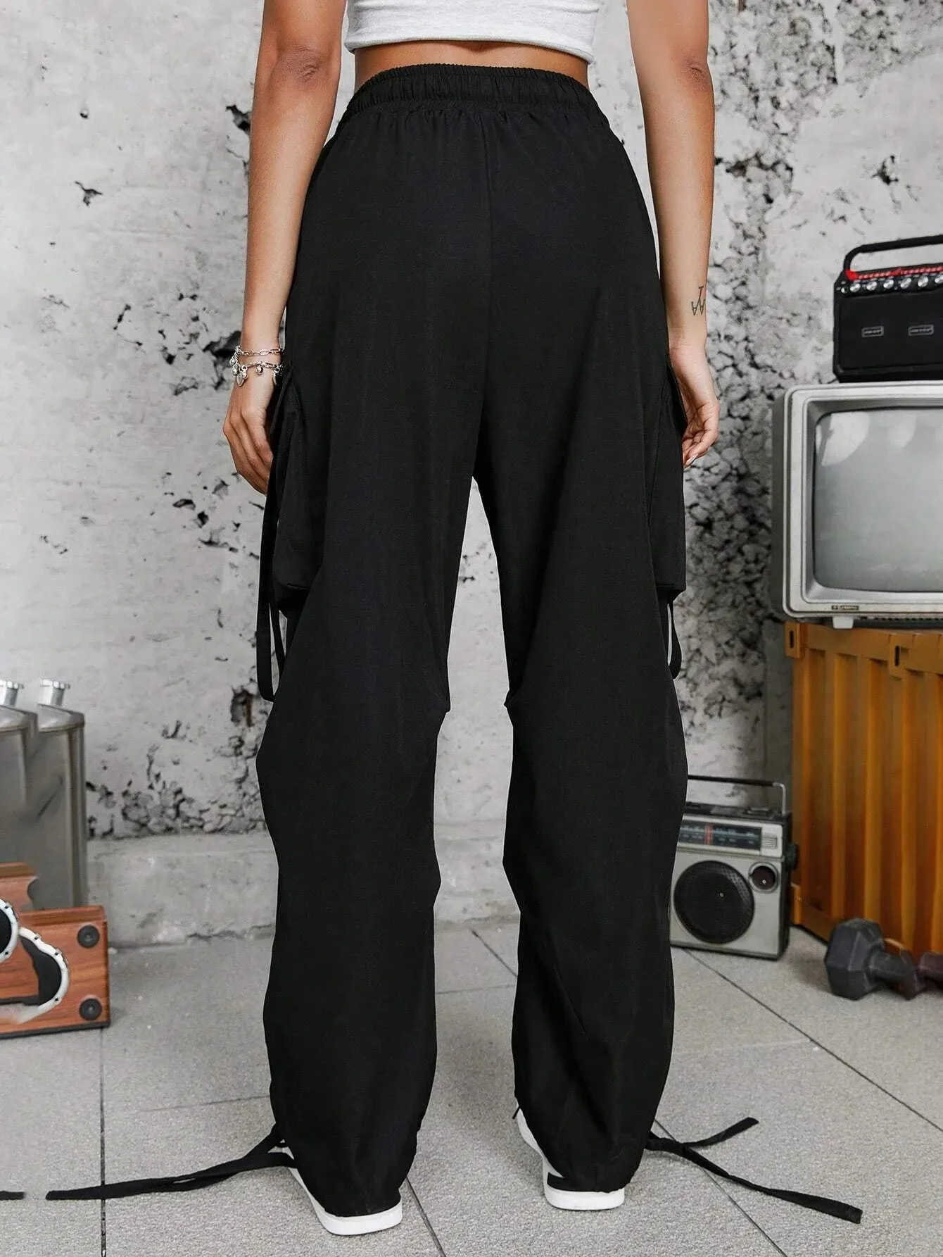 Natural Waistline Cargo Pant