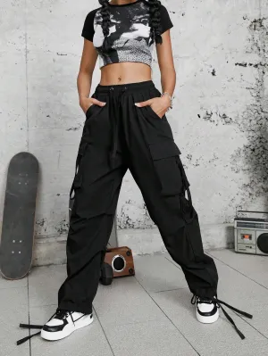 Natural Waistline Cargo Pant