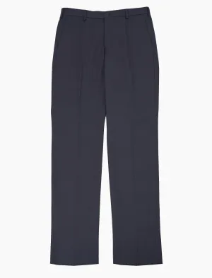 Navy Cavalry Twill Cotton Comfort Trousers