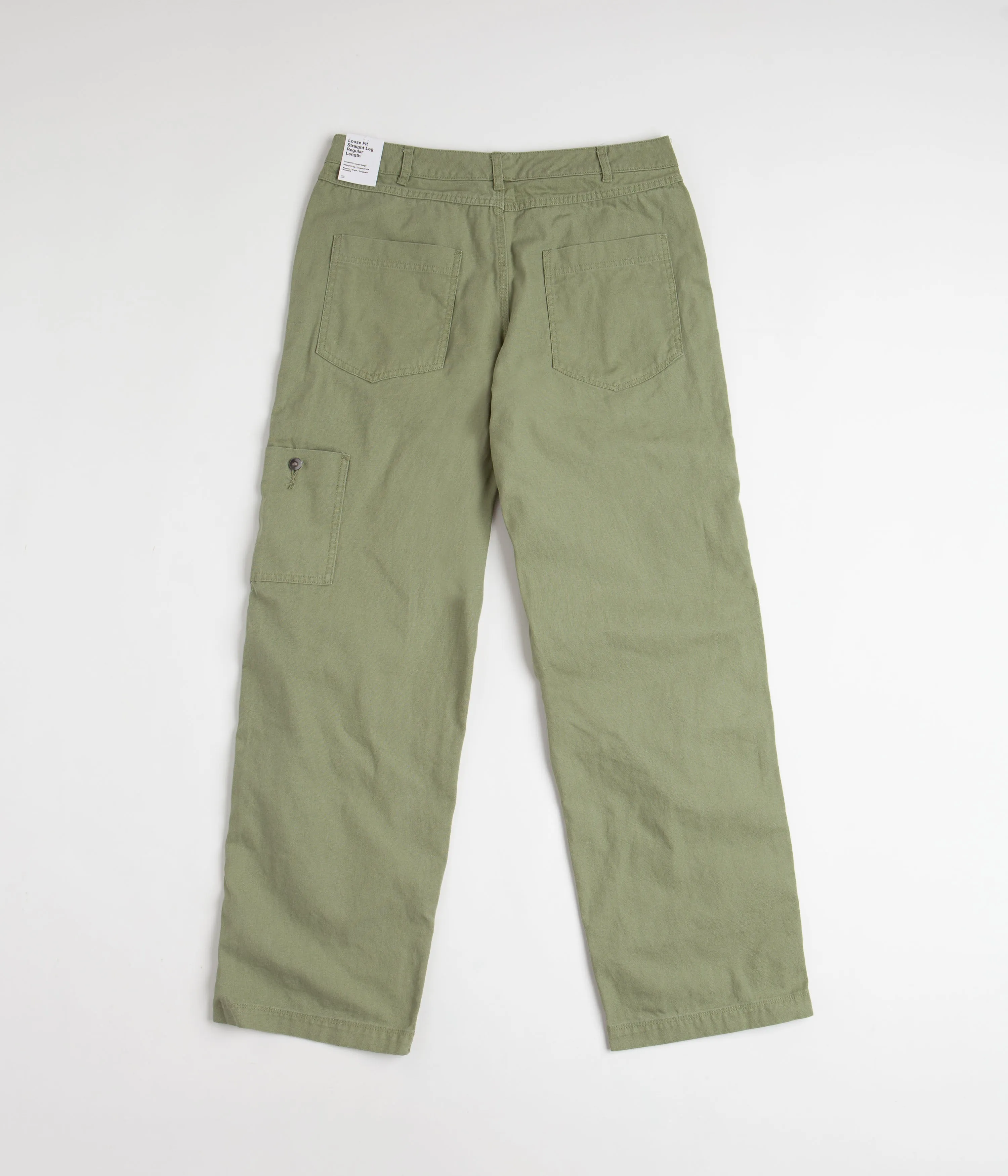 Nike Double Panel Unlined Pants - Oil Green / White