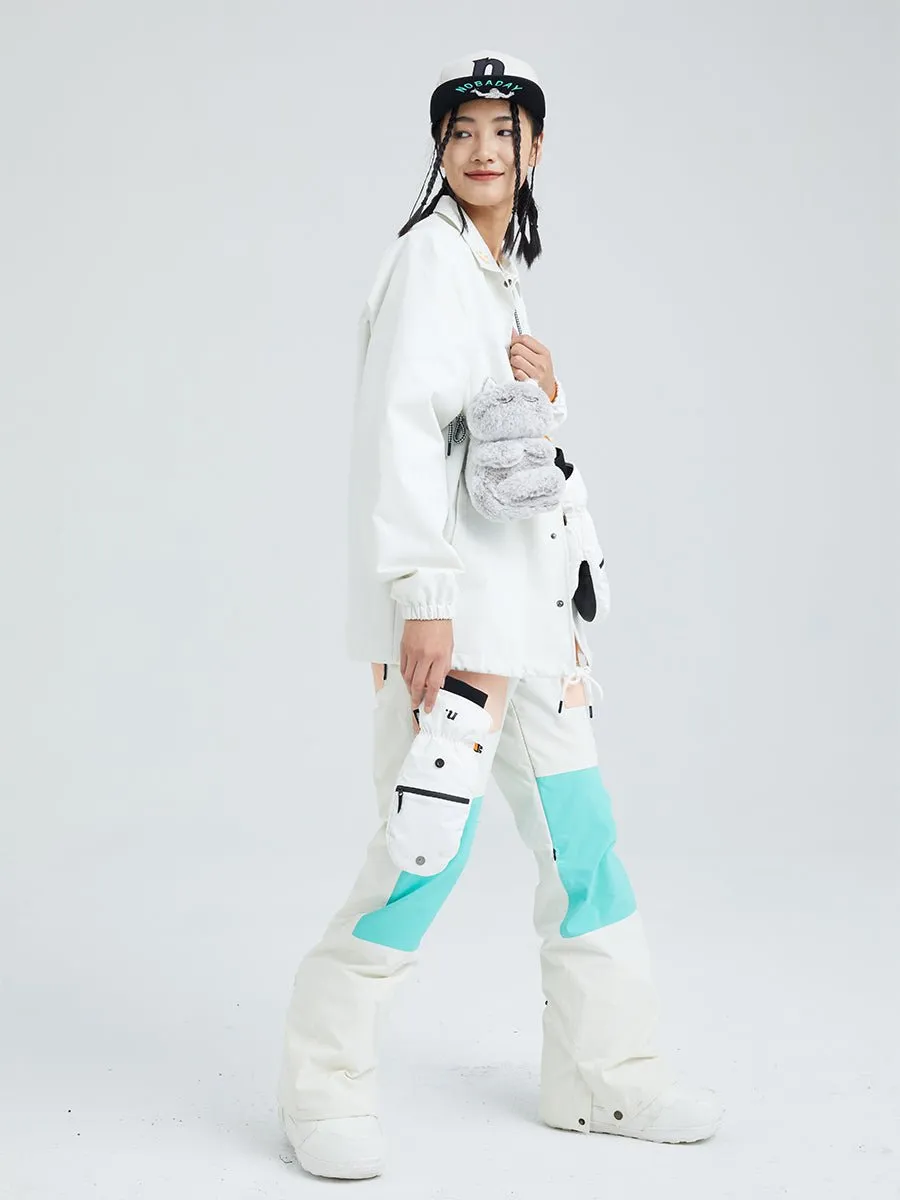 NOBADAY Women's JUICY Snow Bib Pants