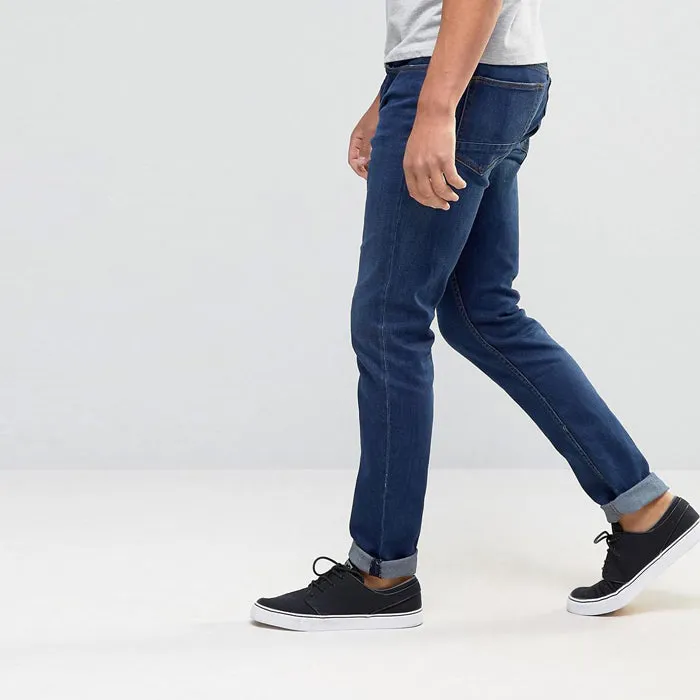 P&B Sleek Medium Wash Blue Skinny Denim