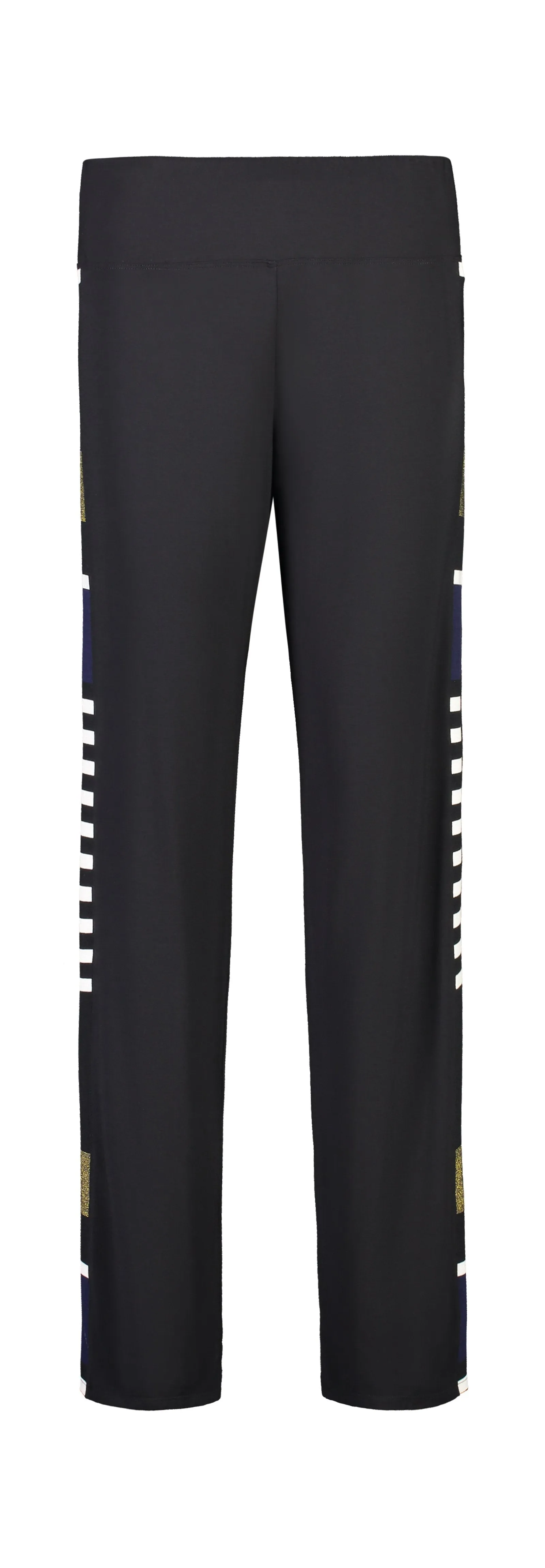 Paula Ryan Relaxed Side Stripe Lounge Pant - Cashmere Modal
