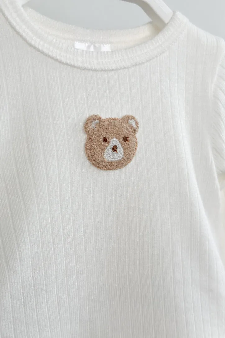 "Kodi" Ribbed Teddy Top & Leggings