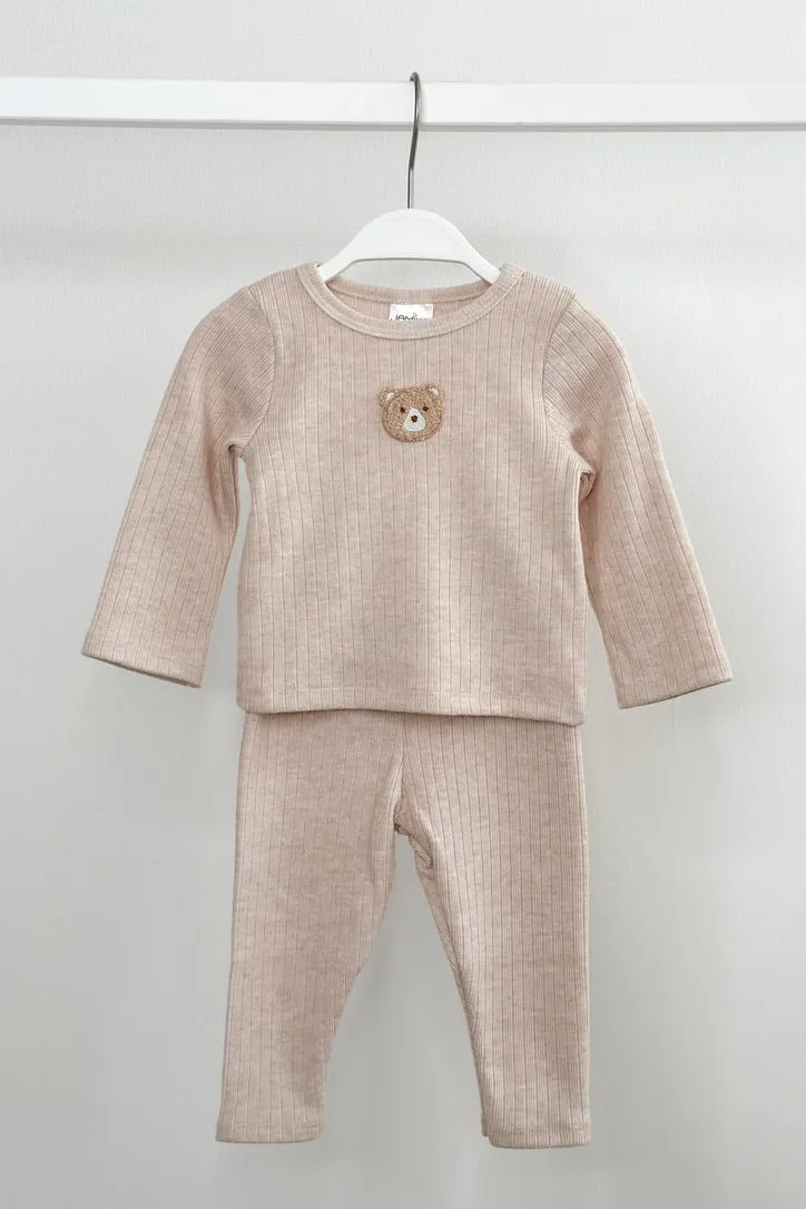 "Kodi" Ribbed Teddy Top & Leggings