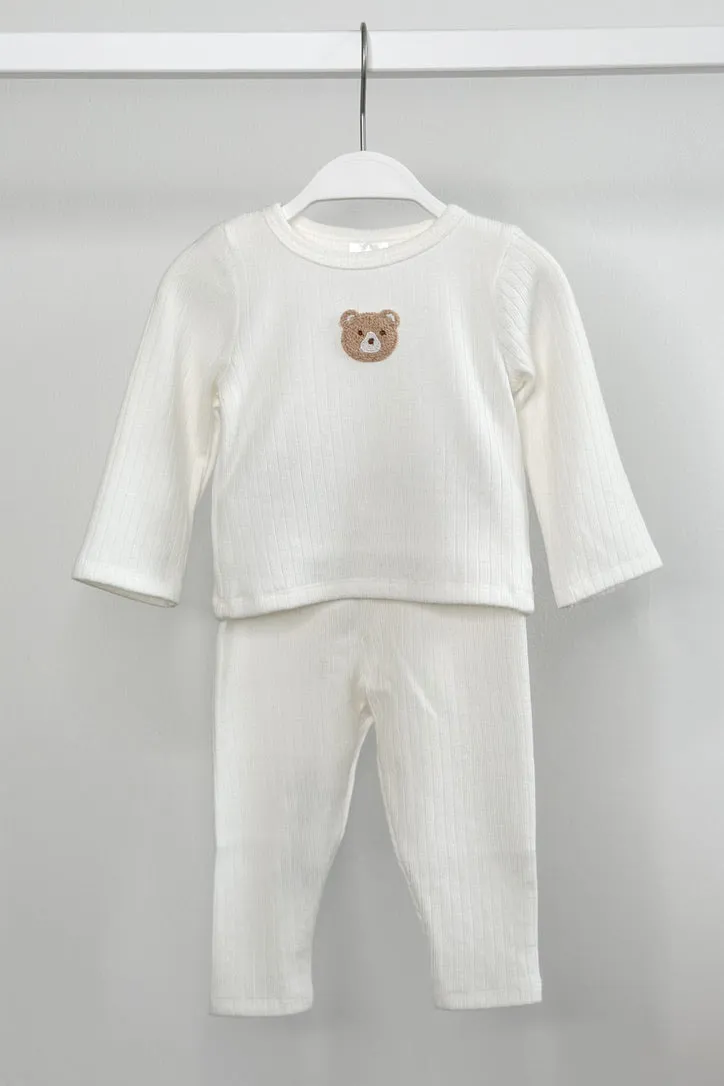"Kodi" Ribbed Teddy Top & Leggings