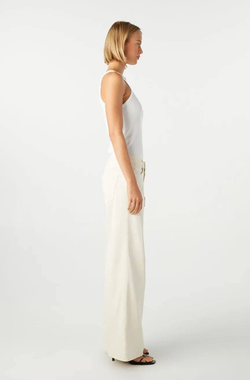 Sabine Wide Leg ~ Bone