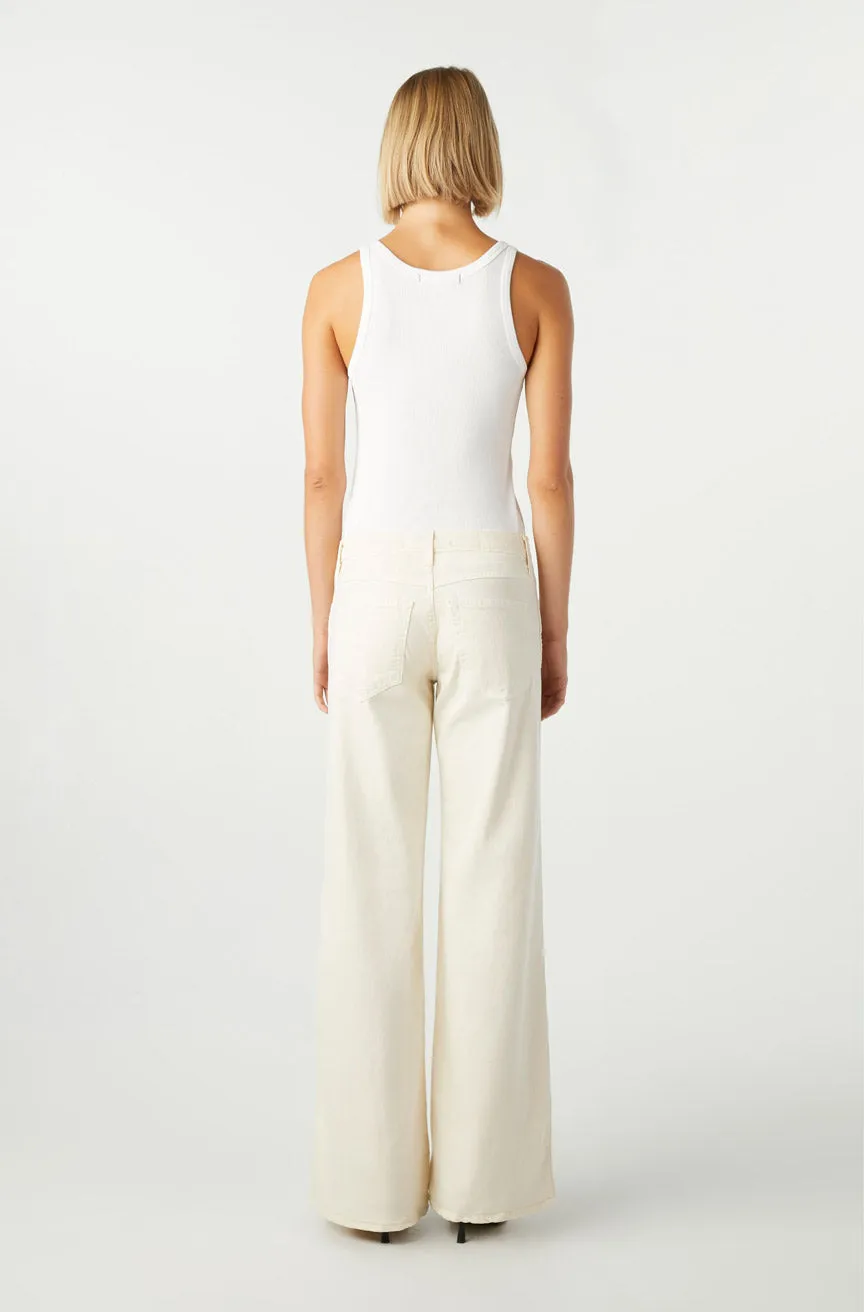 Sabine Wide Leg ~ Bone