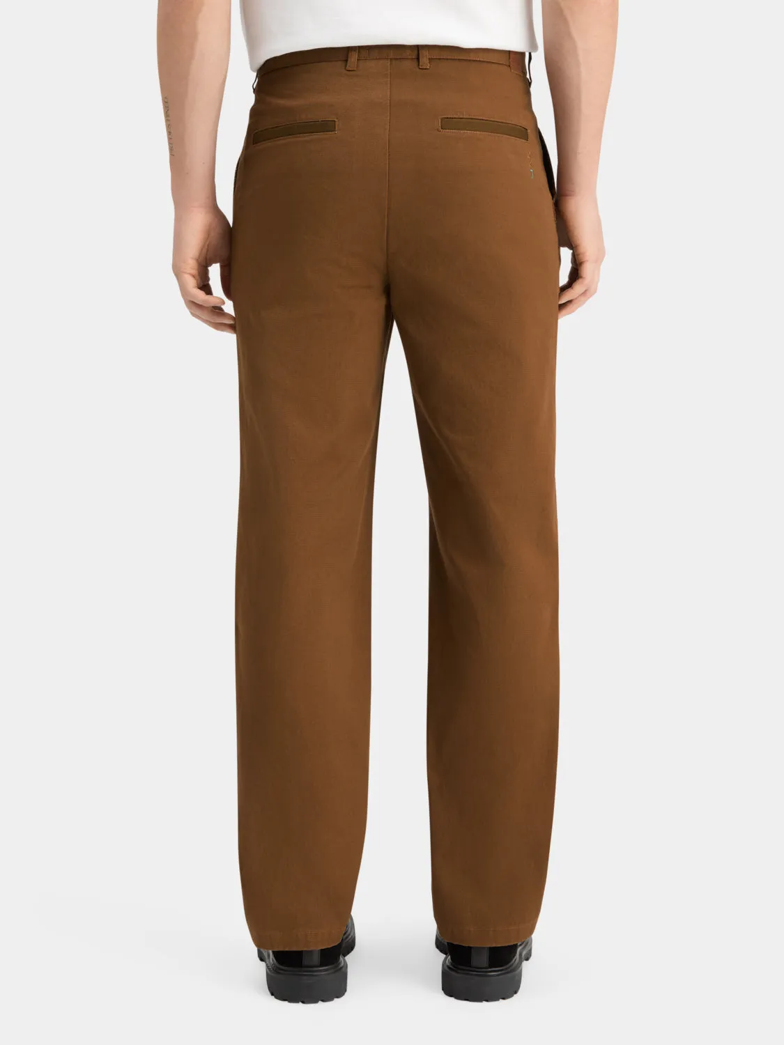 Scotch Soda x Joe Jonas straight-fit twill chino