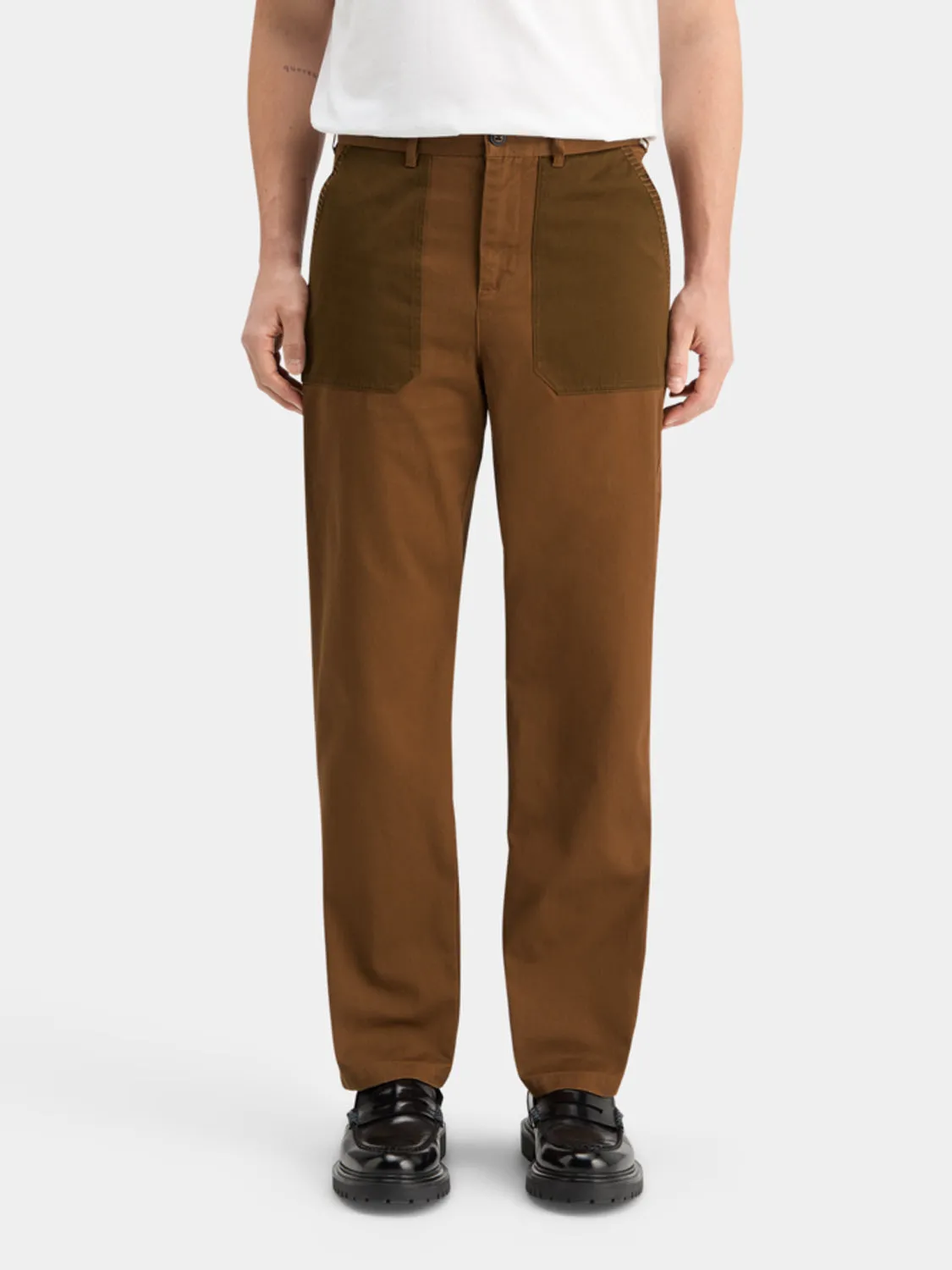 Scotch Soda x Joe Jonas straight-fit twill chino
