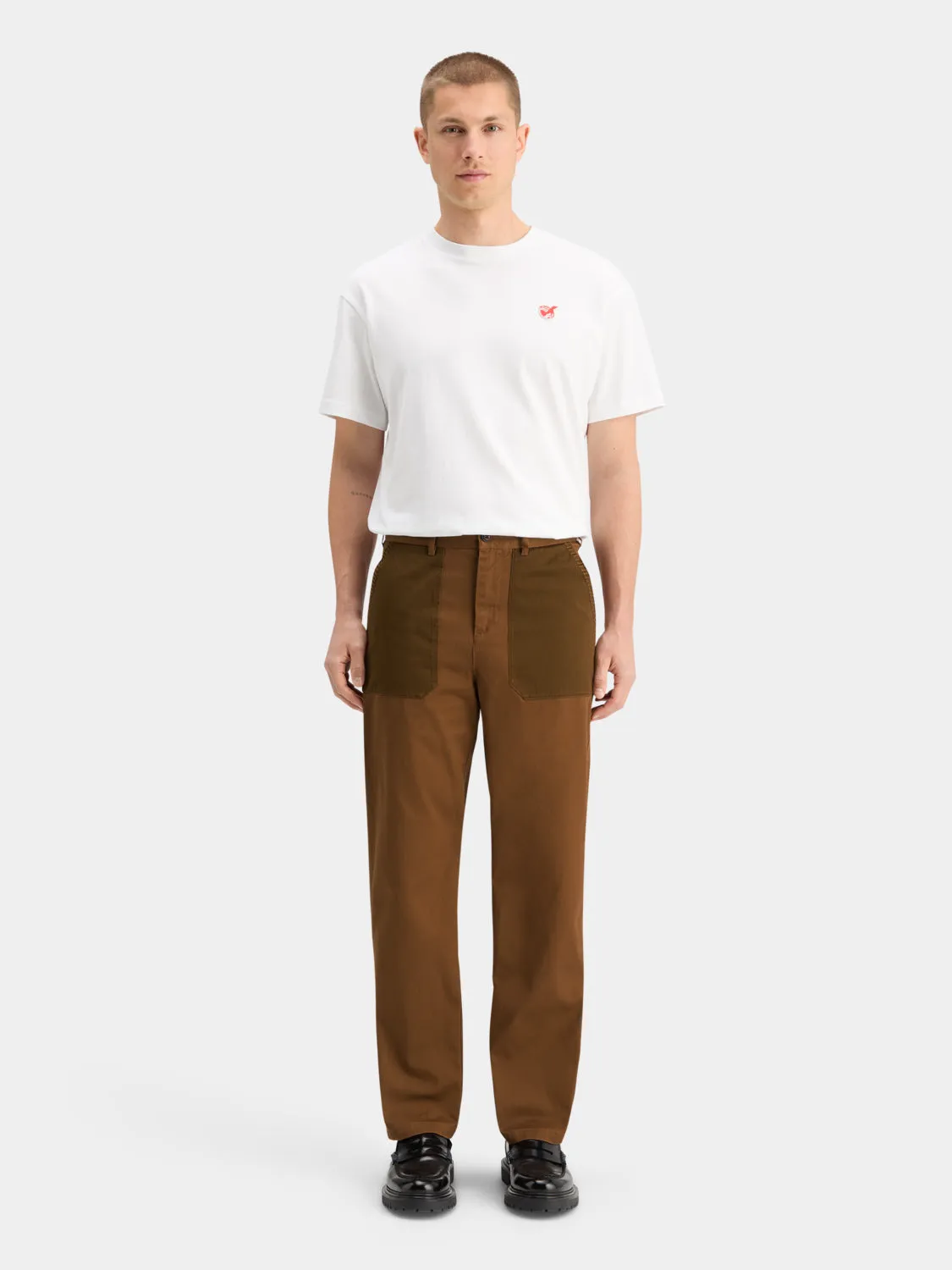 Scotch Soda x Joe Jonas straight-fit twill chino