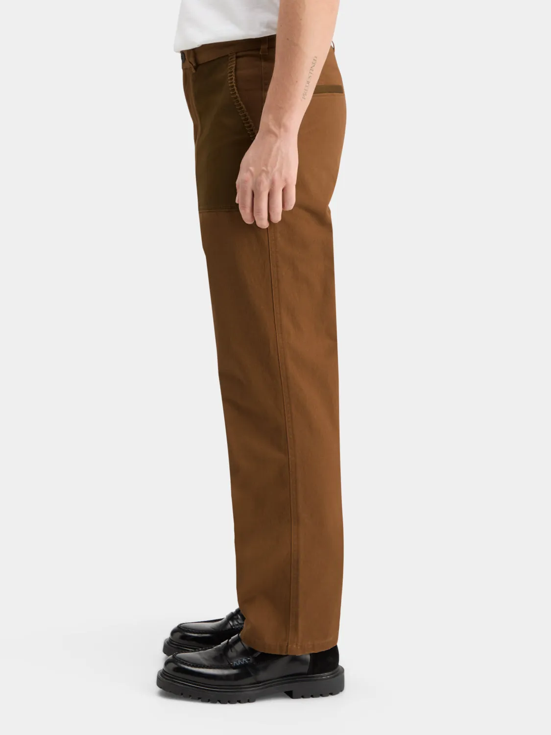 Scotch Soda x Joe Jonas straight-fit twill chino