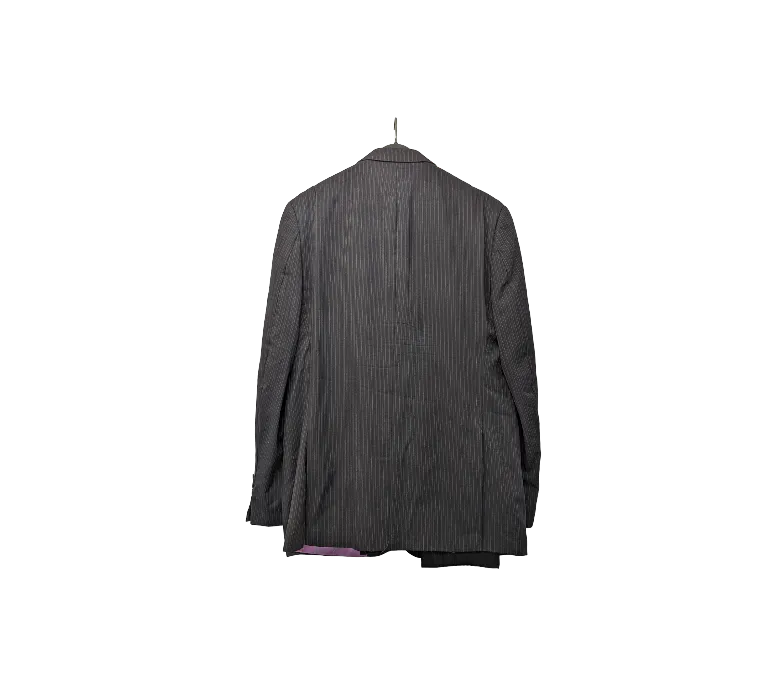 Sean John Peak Lapel Pin Stripe Suit