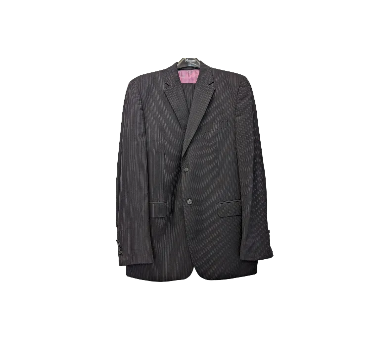 Sean John Peak Lapel Pin Stripe Suit