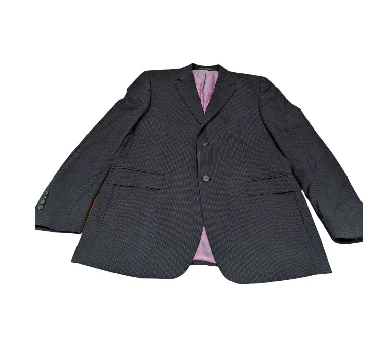 Sean John Peak Lapel Pin Stripe Suit