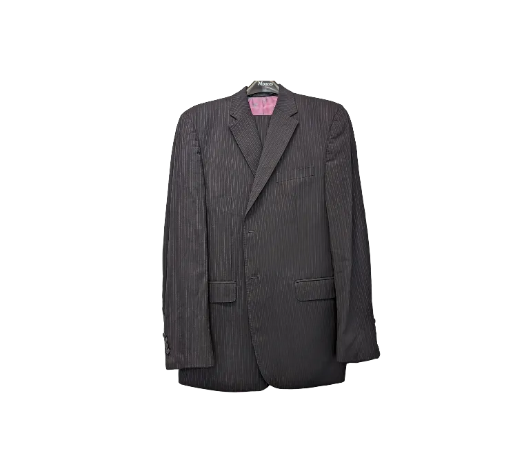 Sean John Peak Lapel Pin Stripe Suit