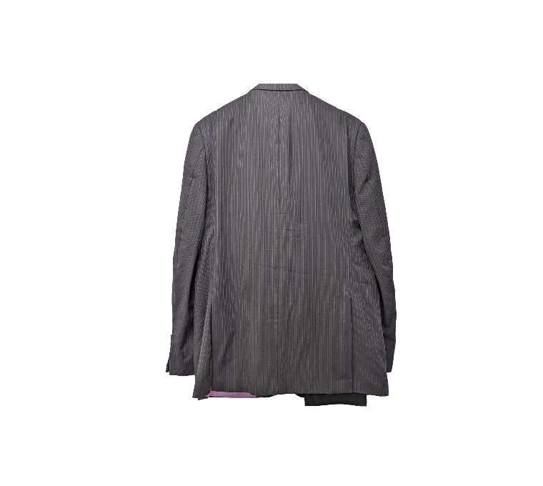 Sean John Peak Lapel Pin Stripe Suit