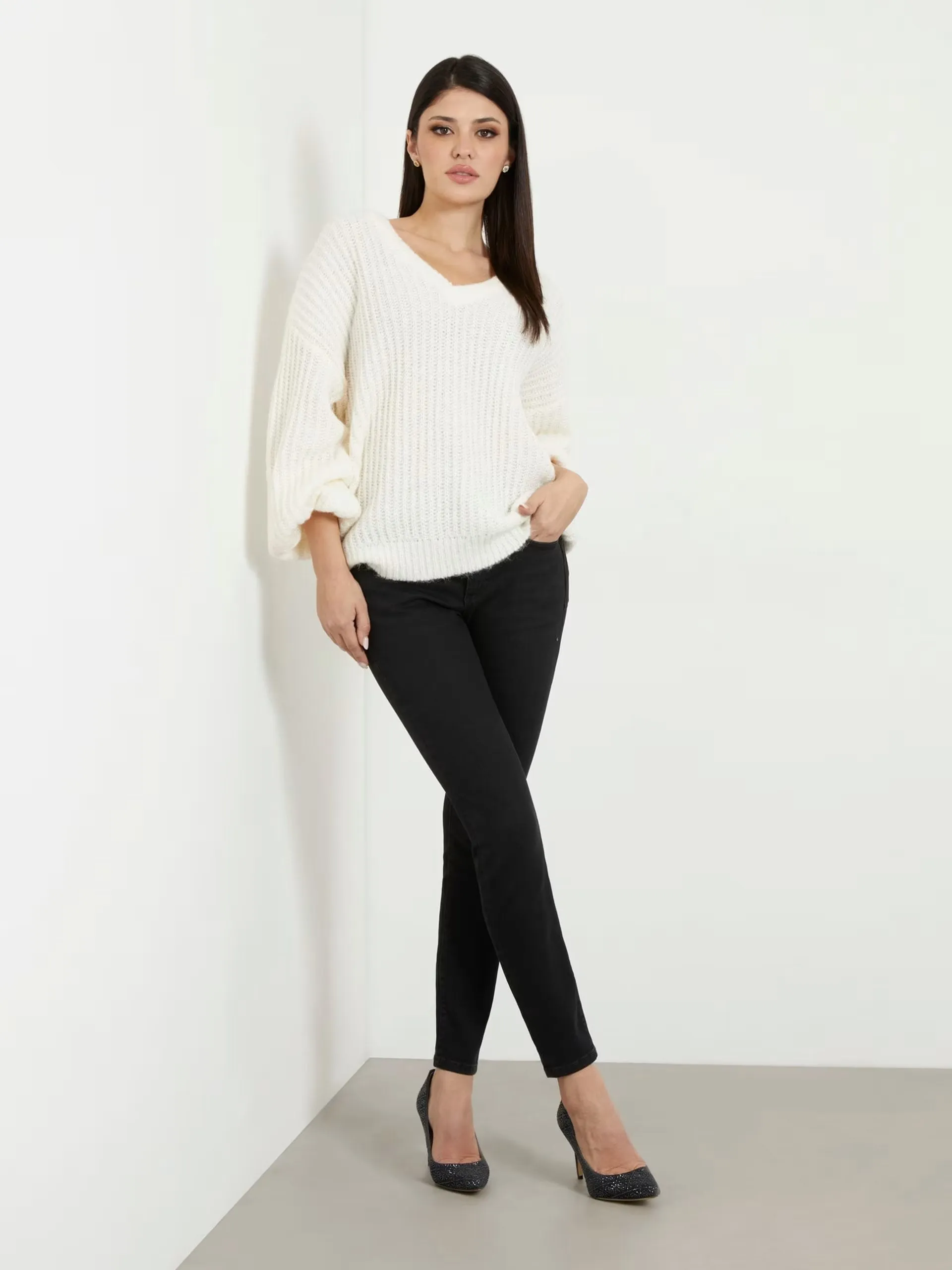 SHAPE UP DENIM PANTS