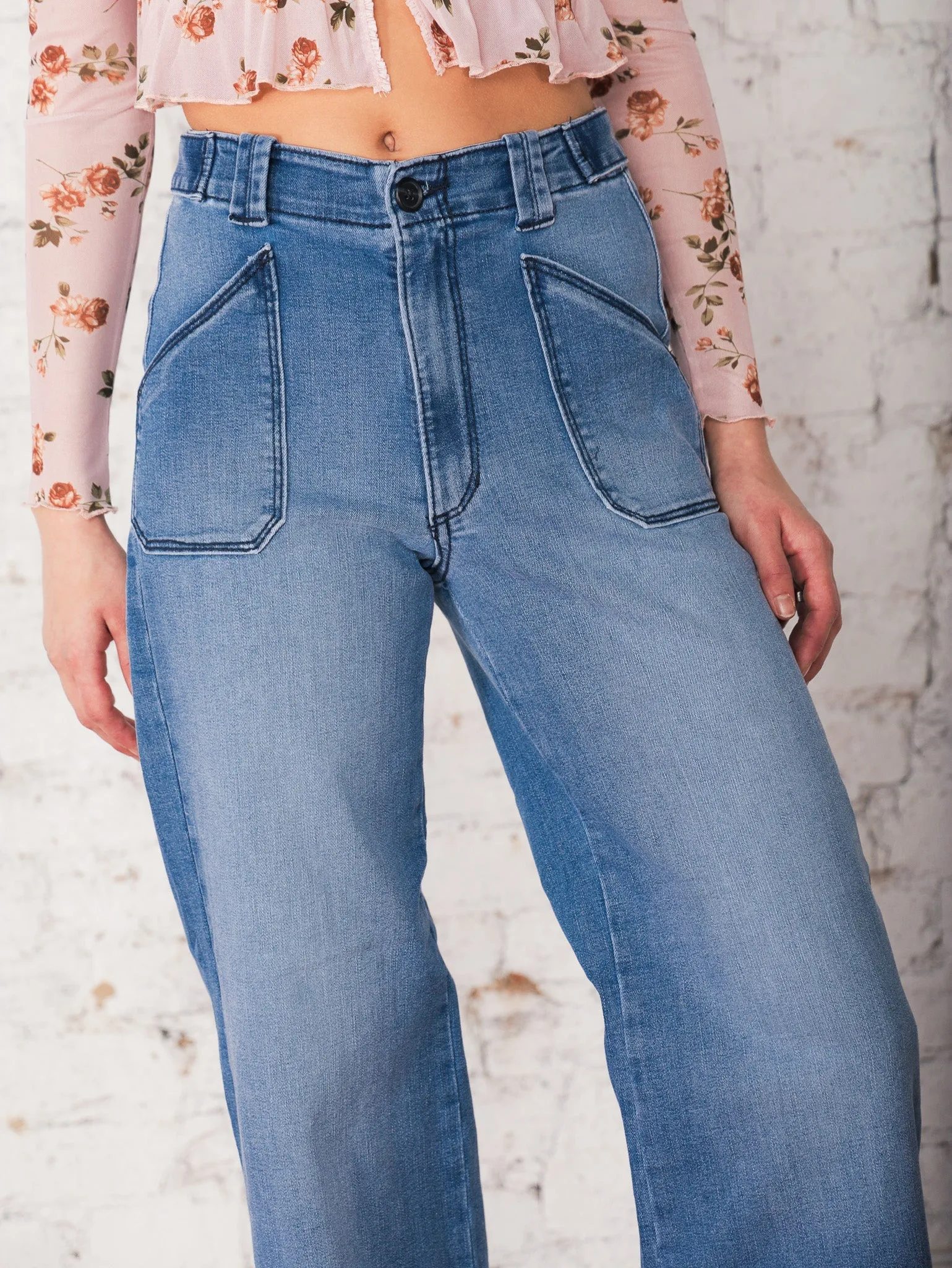 Shape Up Wide Leg Jeans