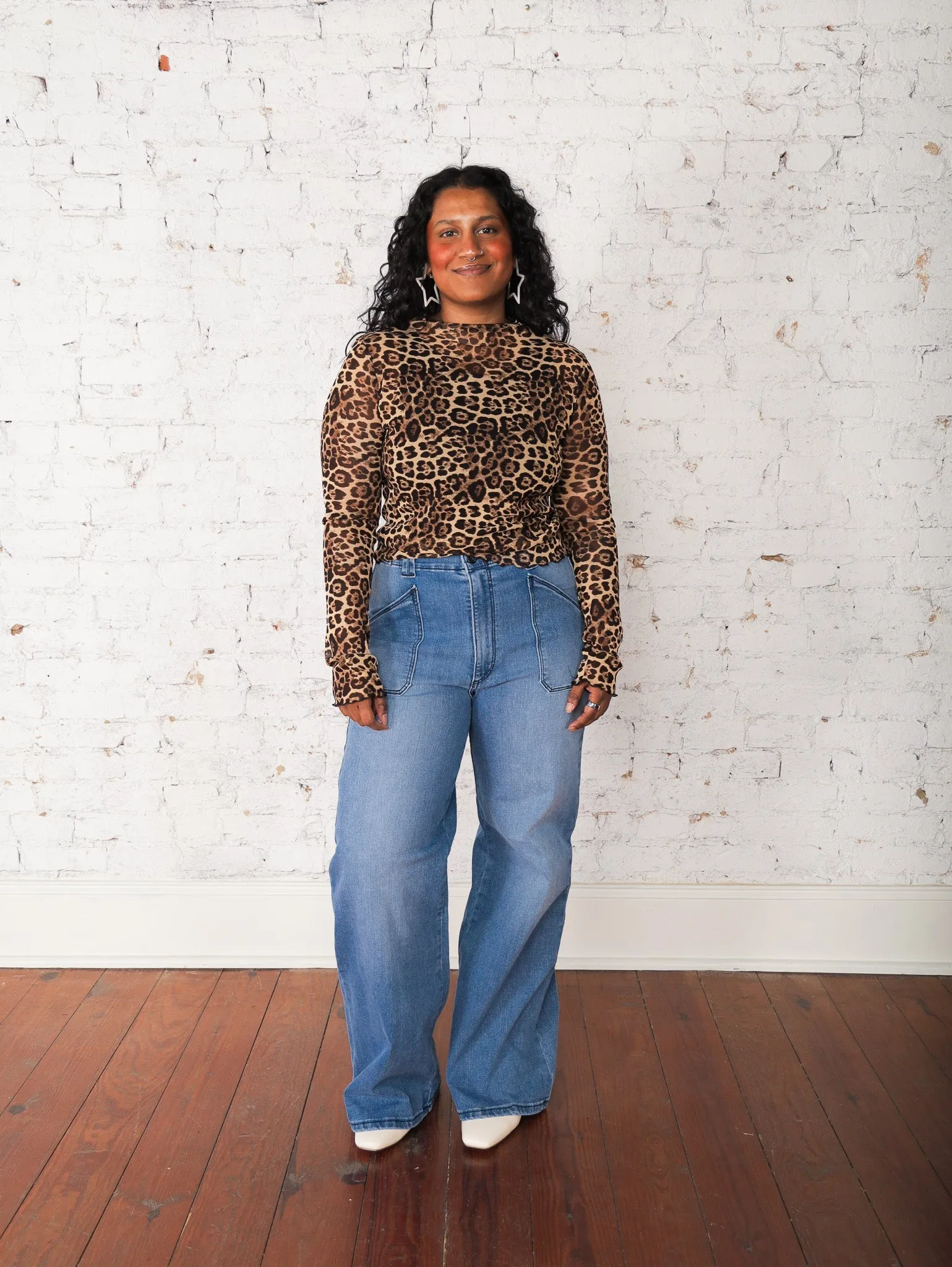 Shape Up Wide Leg Jeans