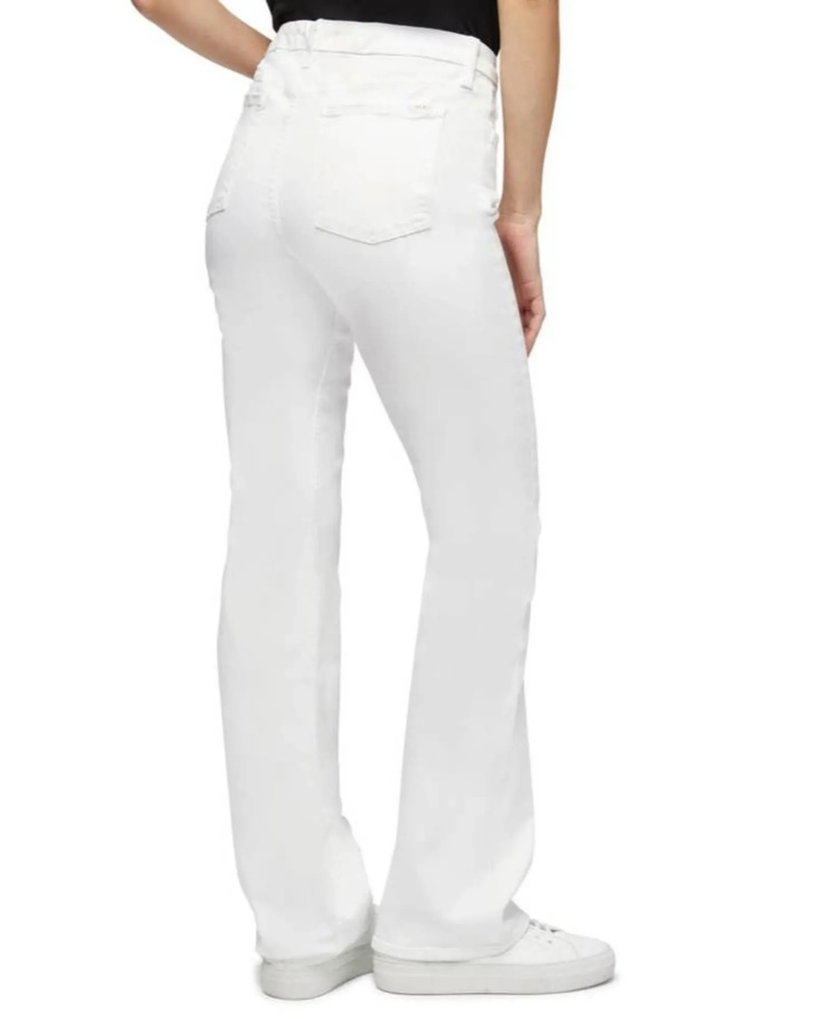Slim Bootcut Sculpting Jean In White | White