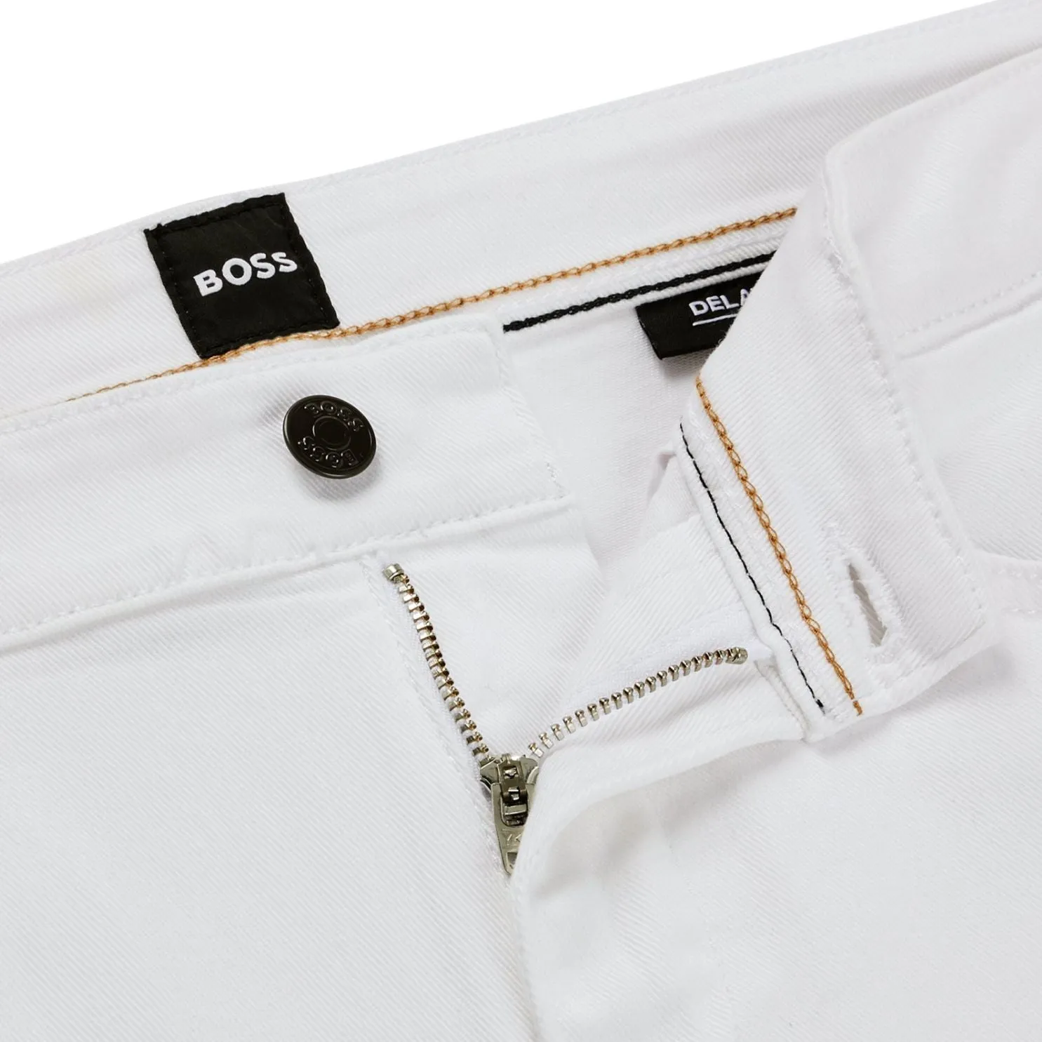 Slim-Fit Jeans In White Cashmere-Touch Denim-50514321