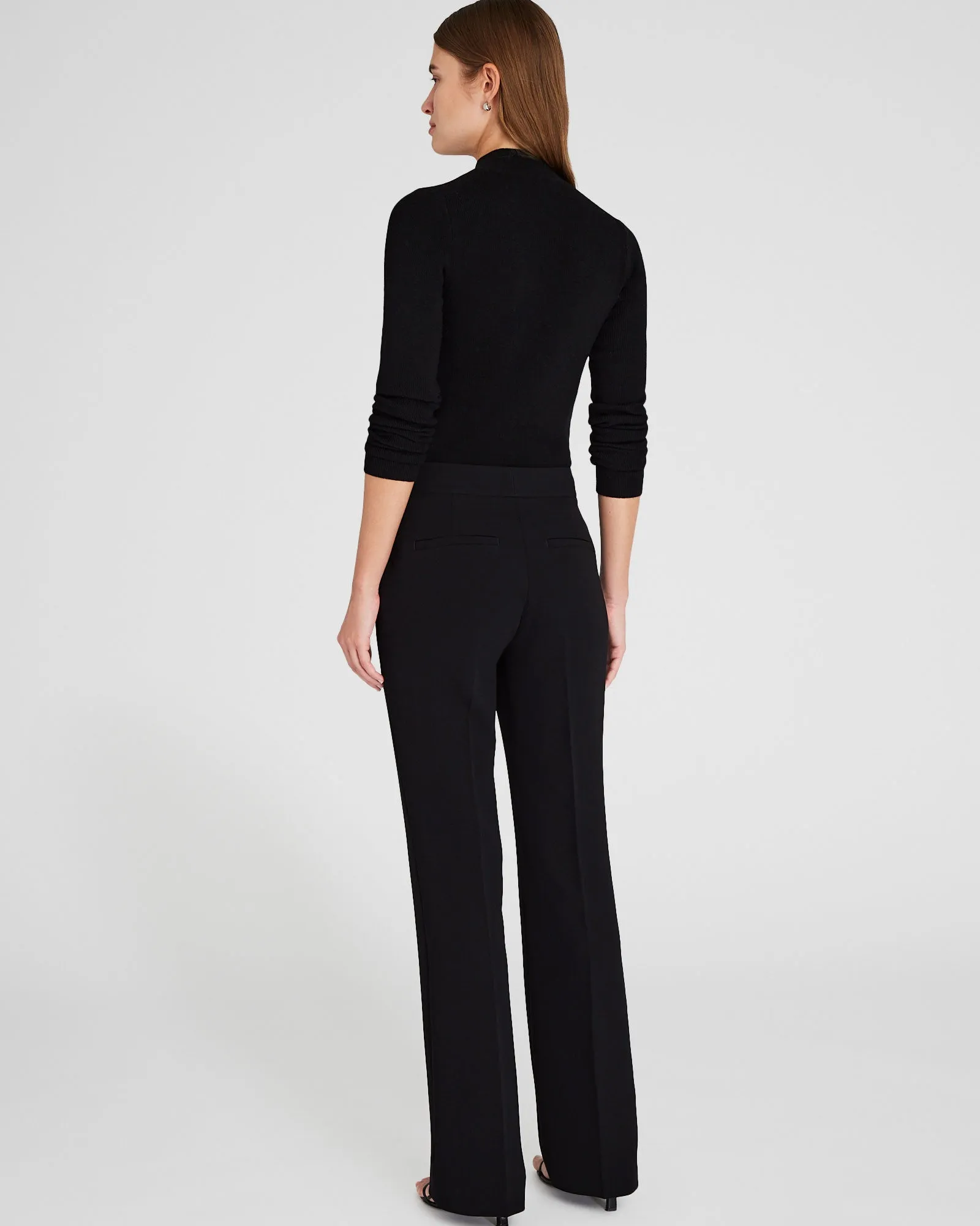 Slim Stretch-Crepe Trouser