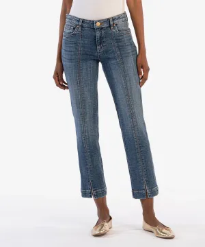 Stevie Mid Rise Straight Jean