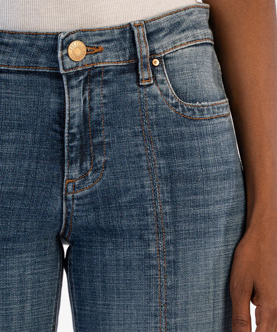 Stevie Mid Rise Straight Jean