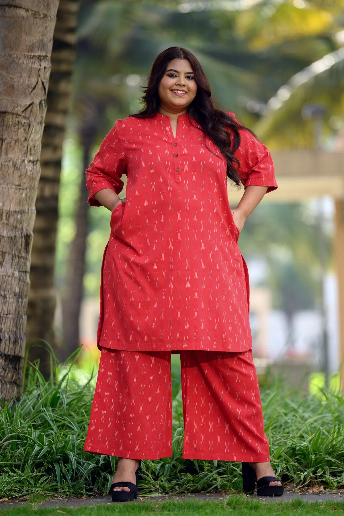 Thea Ikat Coord Set