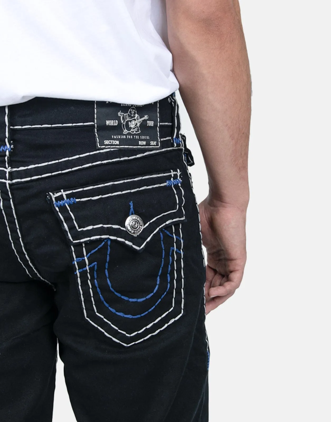 True Religion Ricky Super Black Rinse Jeans