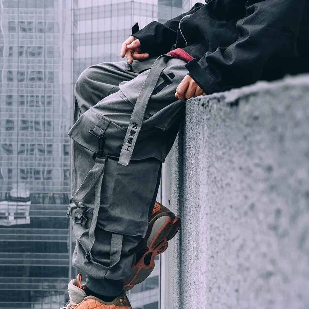 WLS "Mechanical style" Multi-Pocket Cargo Pants