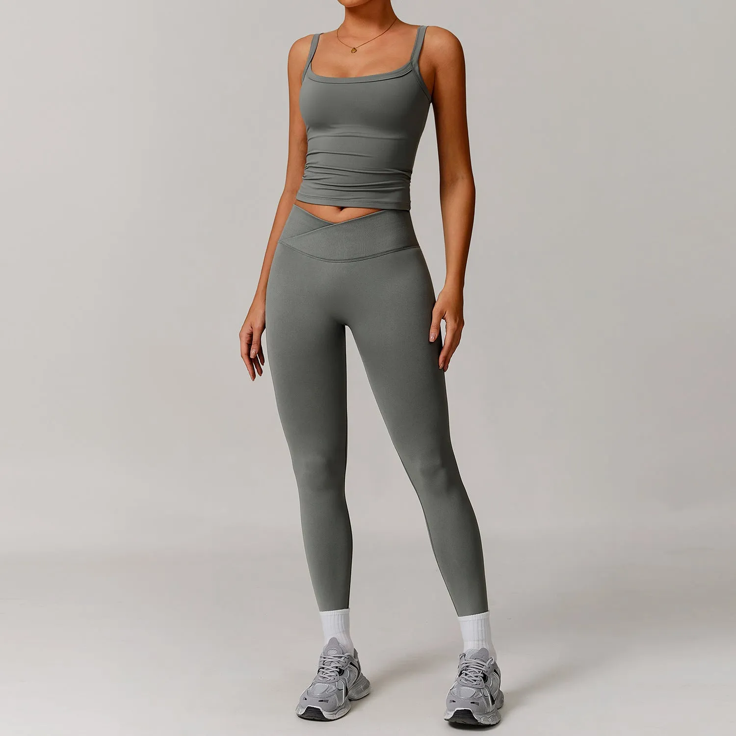 Womens Off-Shoulder Long Sleeve Yoga Dress  Stylish & Sporty Fit