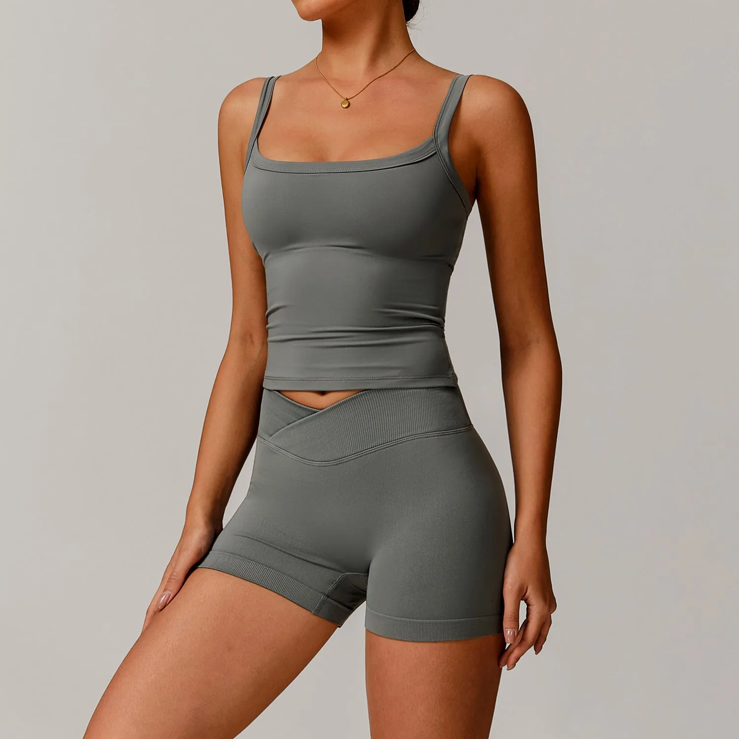 Womens Off-Shoulder Long Sleeve Yoga Dress  Stylish & Sporty Fit
