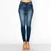 Women's Repreve High Rise Skinny 5-Pocket Push Up Light Denim Jeans_0
