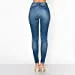 Women's Repreve High Rise Skinny 5-Pocket Push Up Light Denim Jeans_0