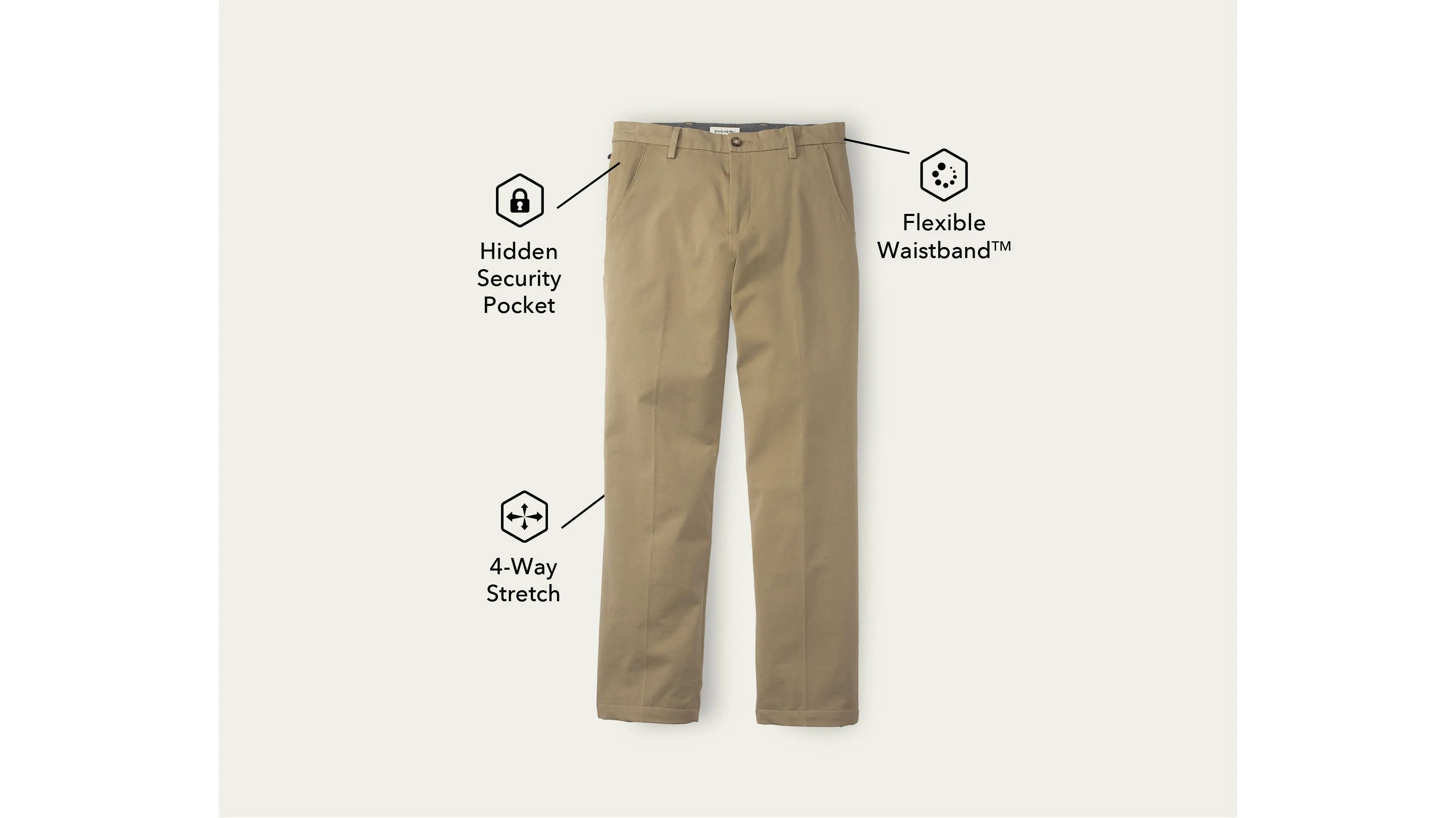 Workday Khakis, Straight Fit